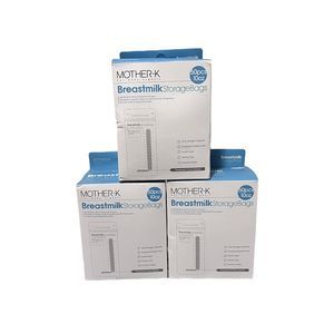 3 NEW Mother-K 10oz Disposable Storage Bags 50pc Packs in Box, 150pc